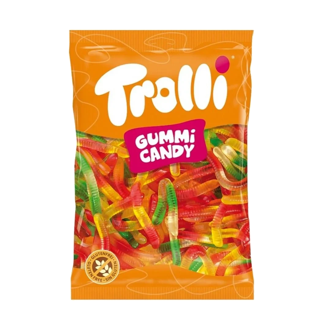Trolli Gummi Worms 1 kg