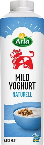 Mild yoghurt naturell 3%