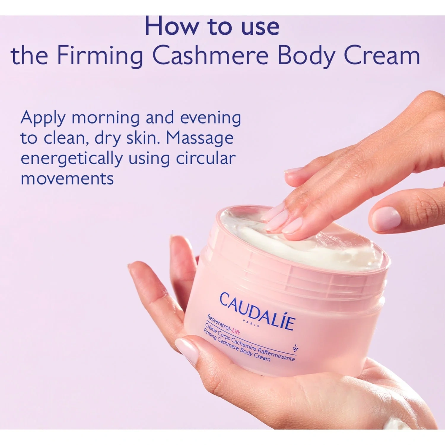 Caudalíe Resveratrol-Lift Firming Cashmere Body Cream 200 ml