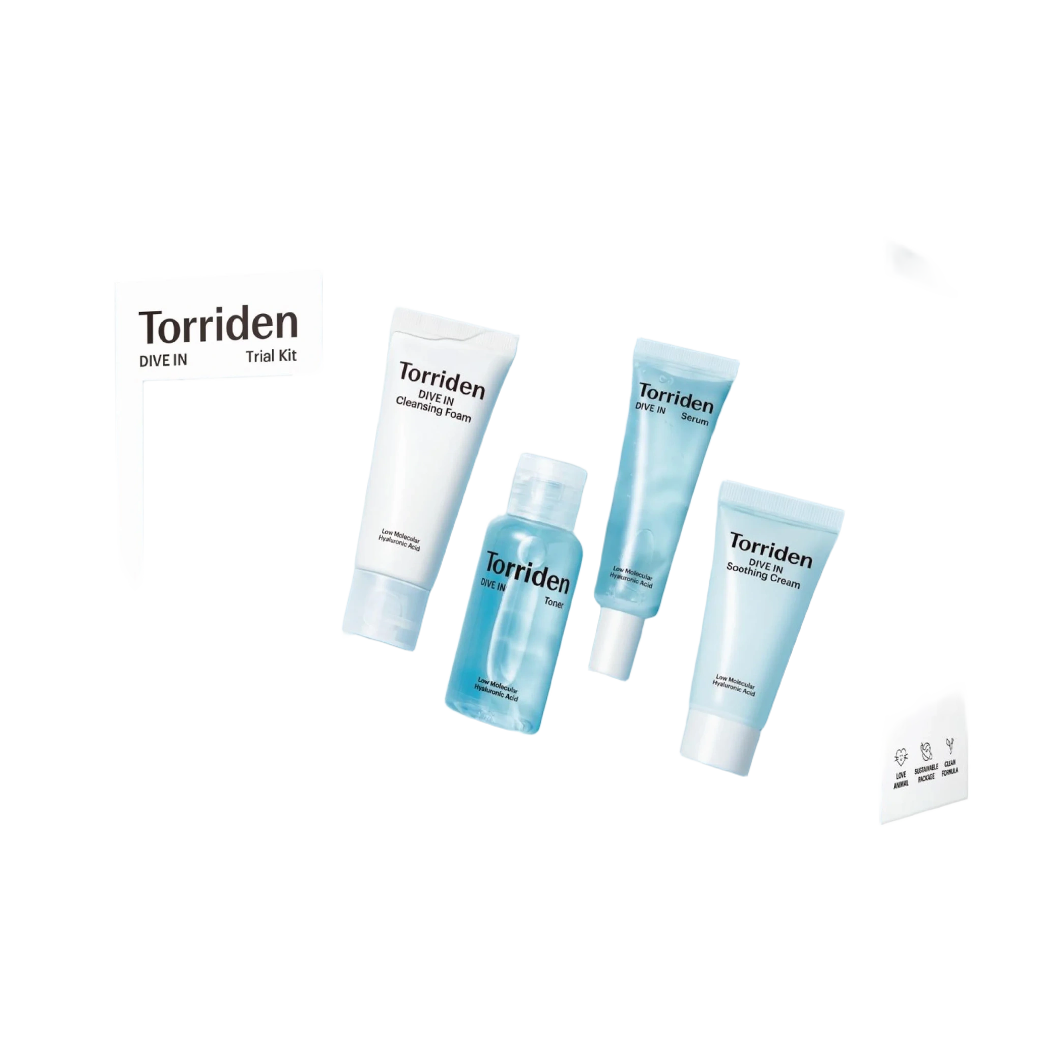 Torriden DIVE IN Trial Kit, 1 sett