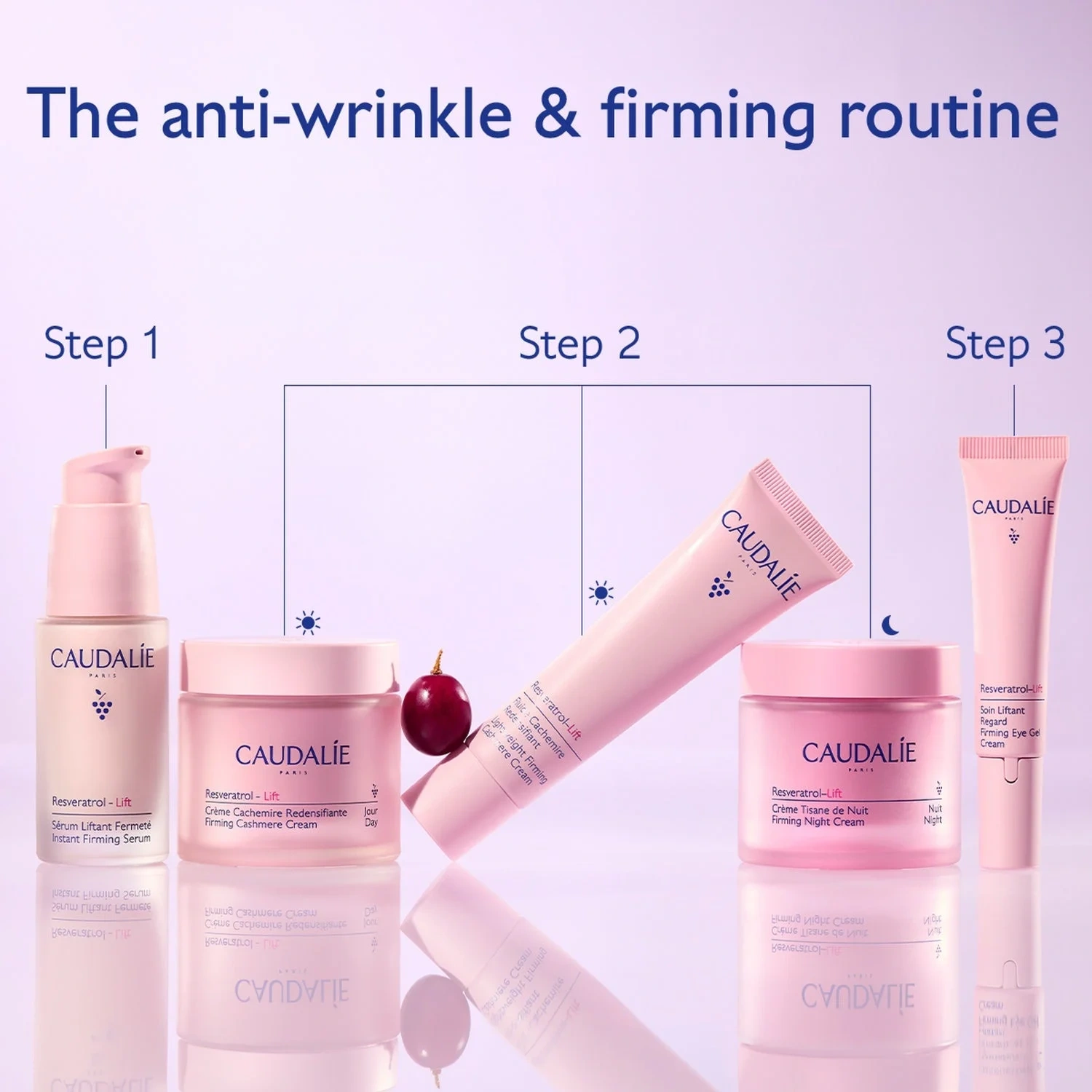 Caudalíe Resveratrol-Lift Firming Cashmere Cream 50 ml