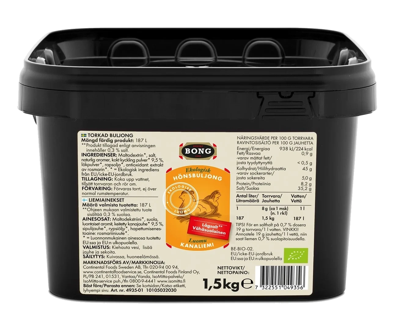 Eko Hönsbuljong 0.28%