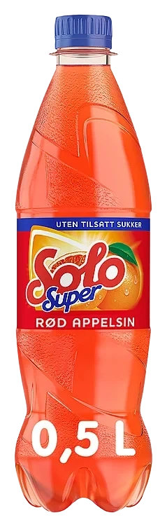 Solo Super Rød Appelsin 0,5l