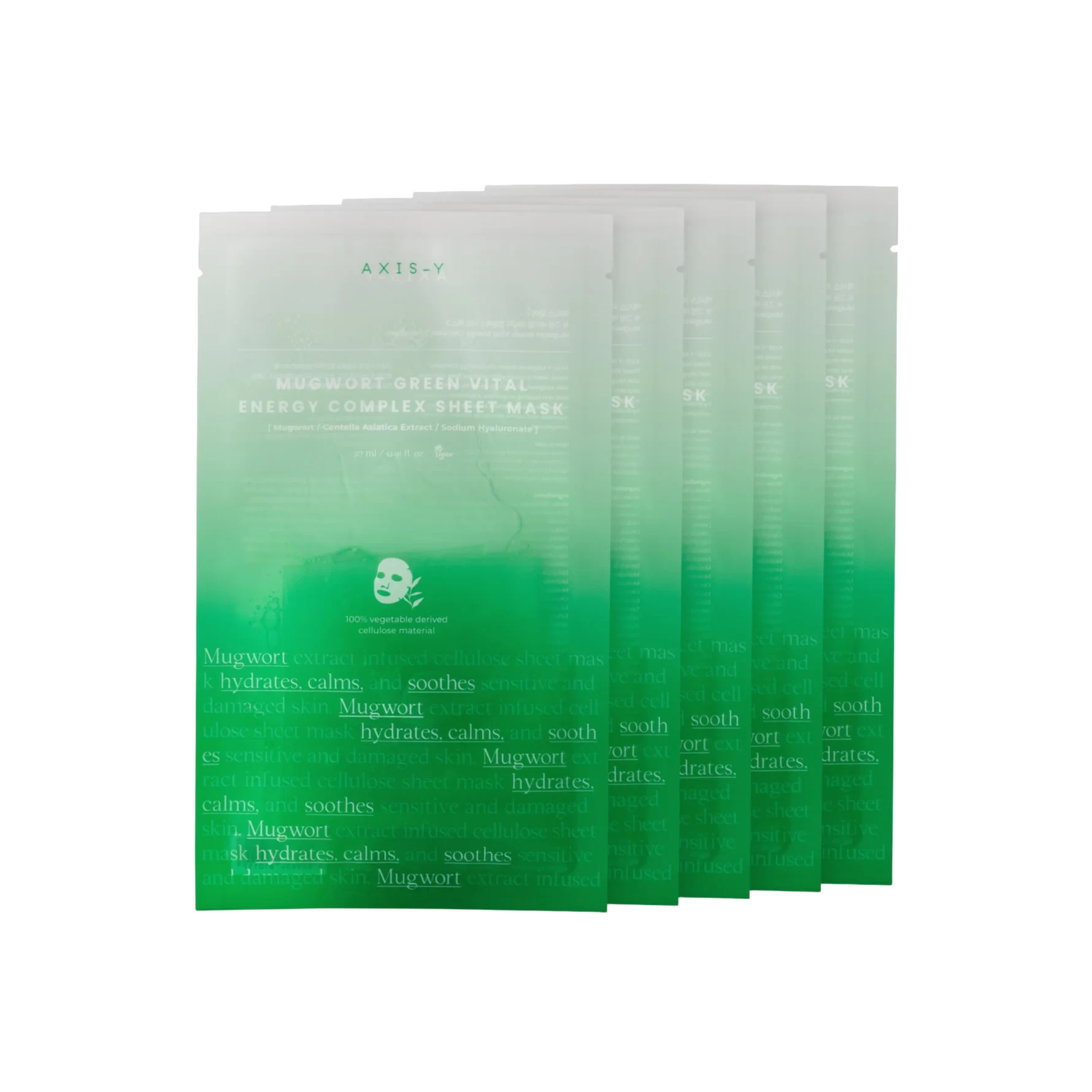 AXIS-Y Mugwort Green Vital Energy Complex Mask 5 ml