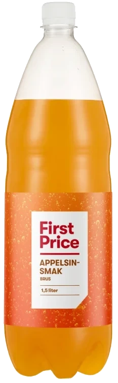Brus Appelsinsmak 1,5l First Price