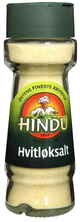 HVITLØKSALT GLASS HINDU