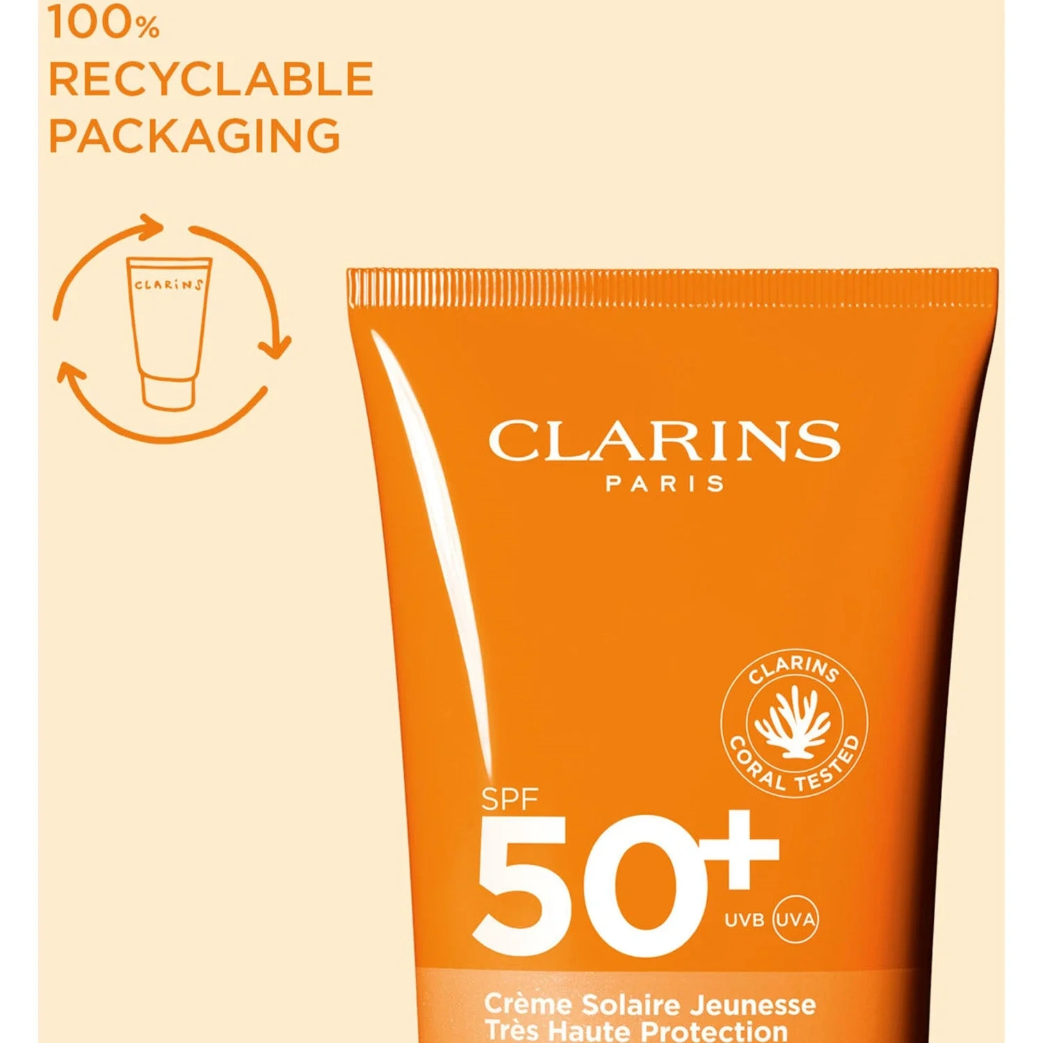 Clarins Youth-Protecting Sunscreen Very High Protection SPF50+ Body 150 ml