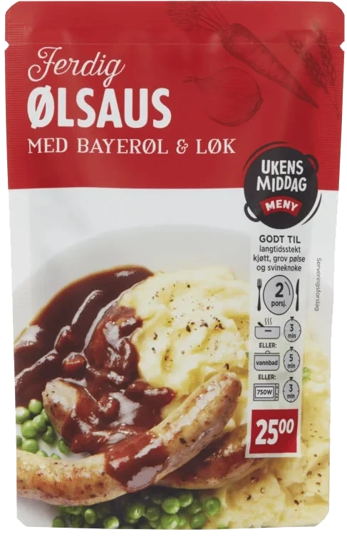 Ølsaus 2dl Meny