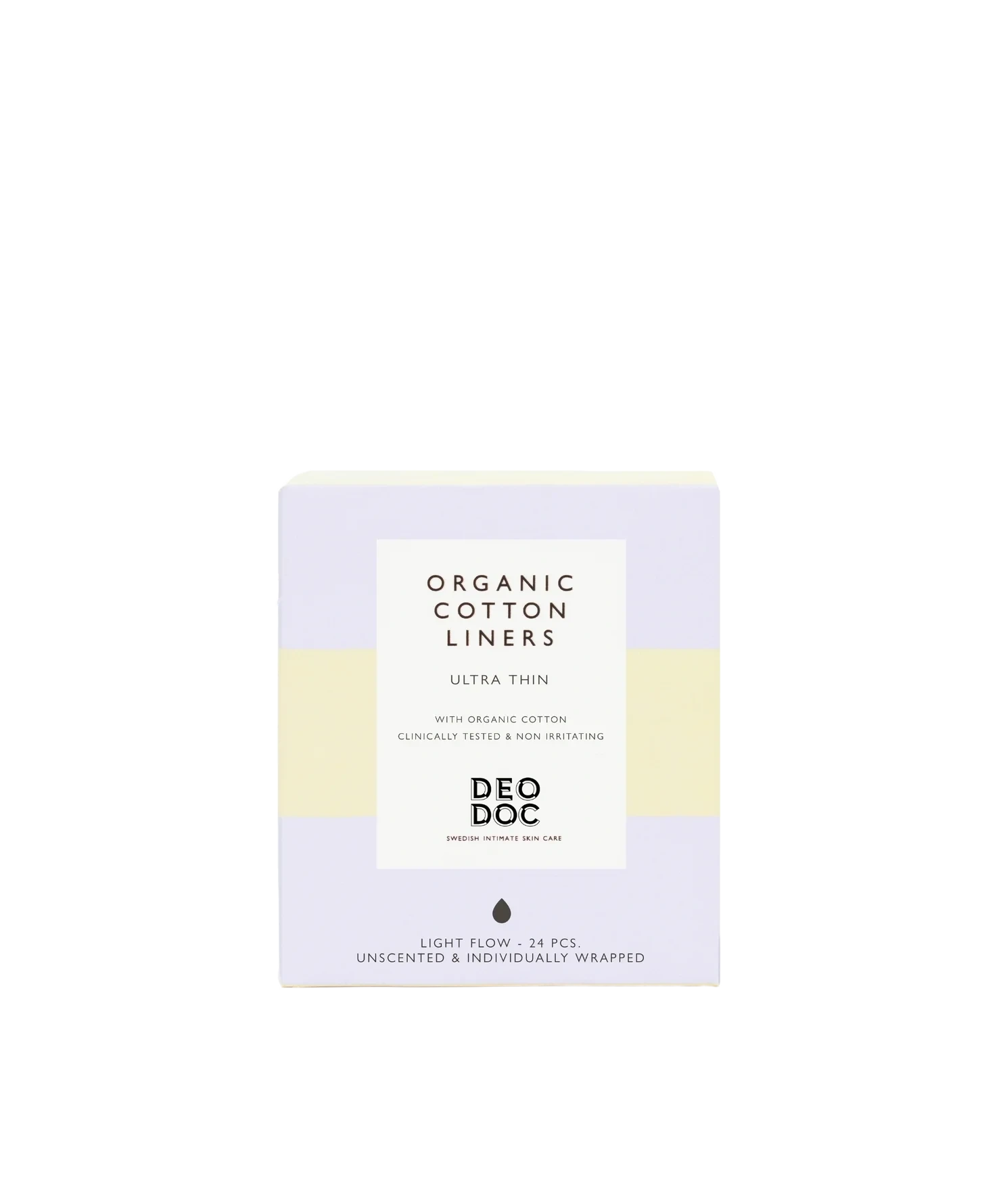 DeoDoc Oraganic Cotton Liners  - Ultra Thin 24 stk.