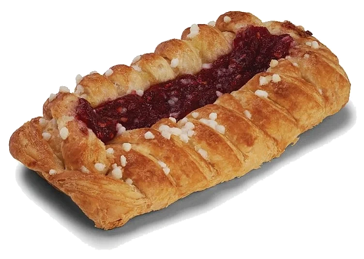 Wienerflette Vanilje&Bringebær