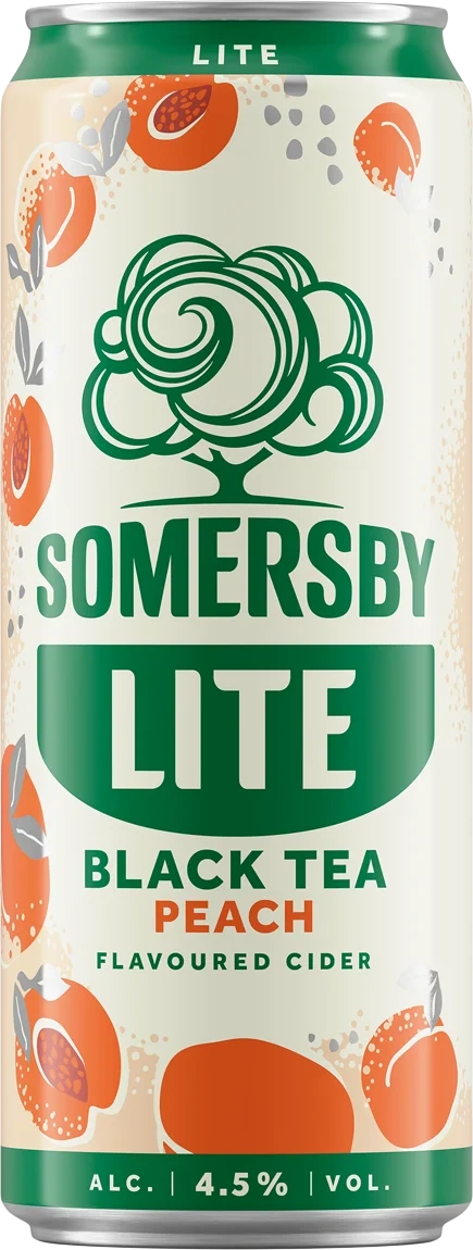 Somersby Black Tea Peach LITE