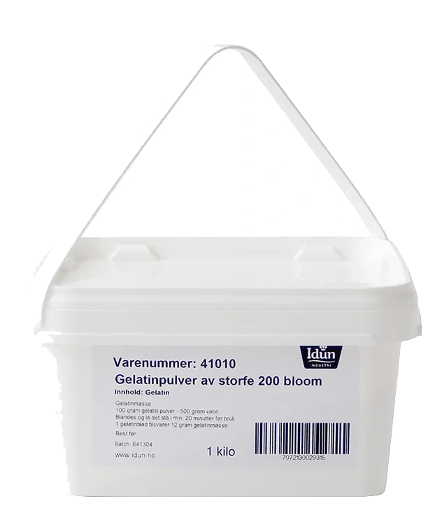 Gelatinpulver bloom storfe bx  1kg