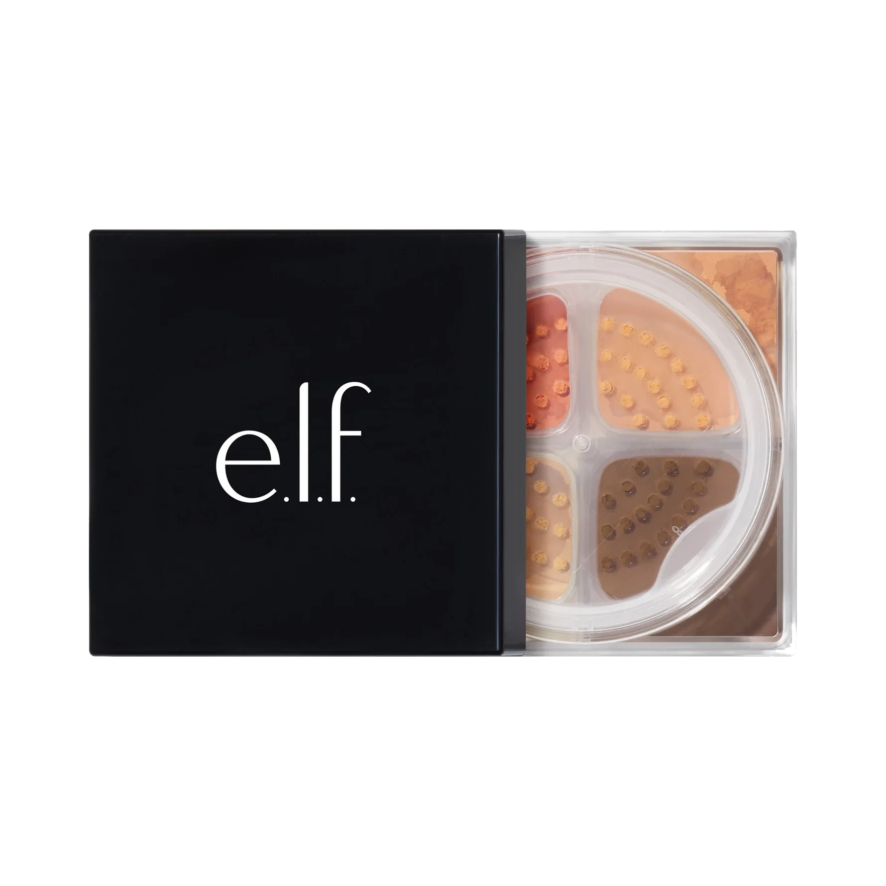 e.l.f. Set it Bright Powder Quad Deep-Rich