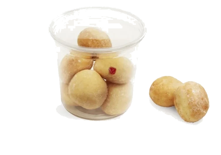 Mini Berliner Bringebær 5pk
