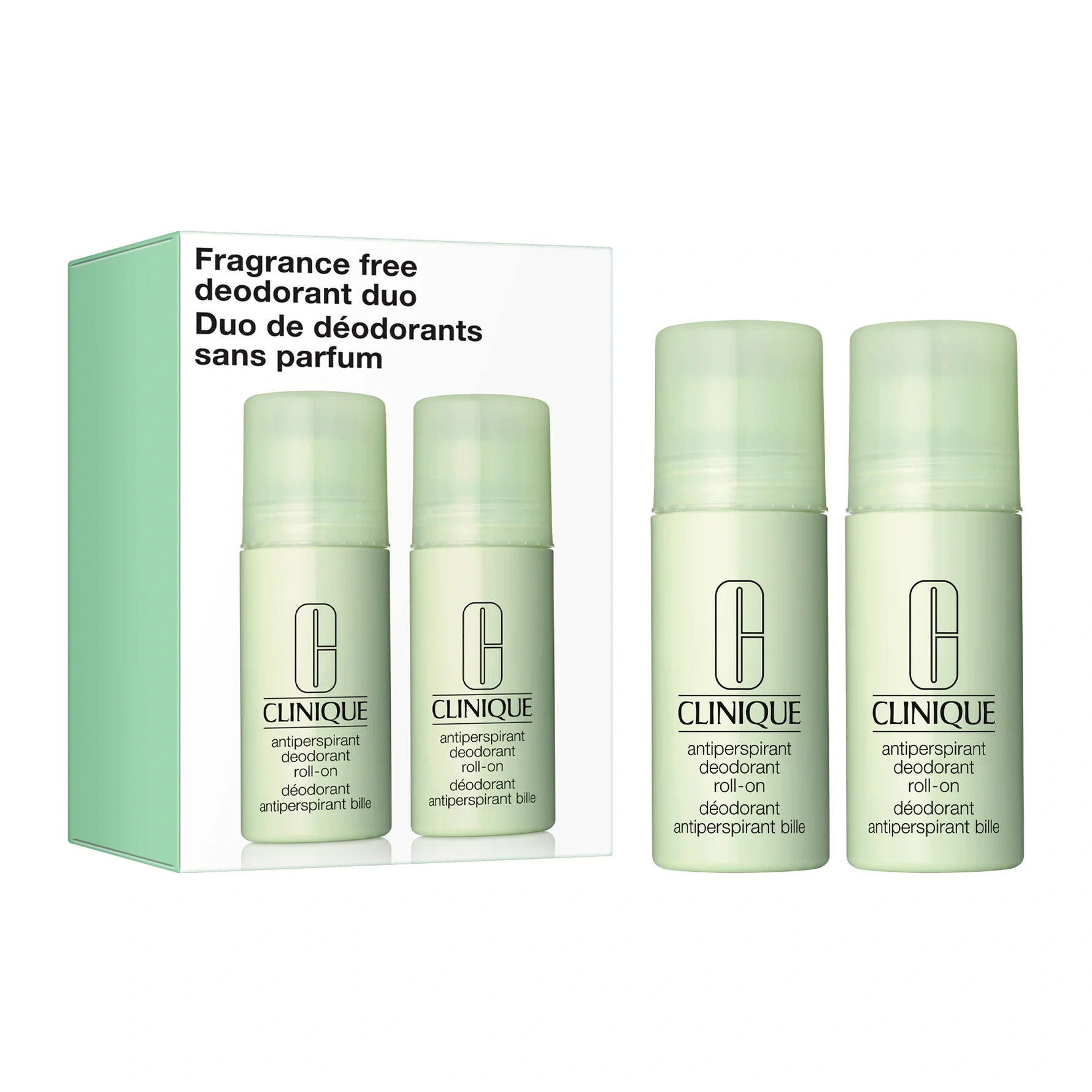 Clinique Deoderant Duo Fragrance Free 2x75ml