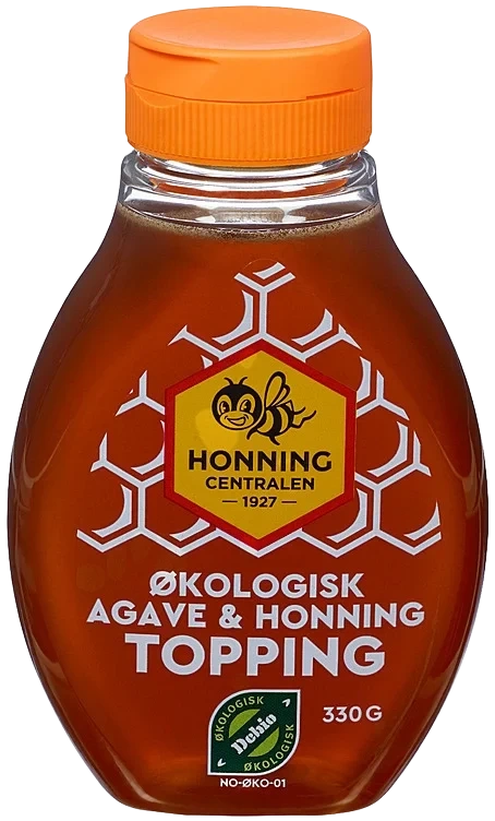 Honningcentralen Topping med agave og honning