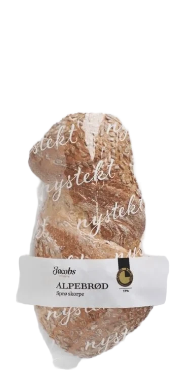 Alpebrød 570g Jacobs Utvalgte