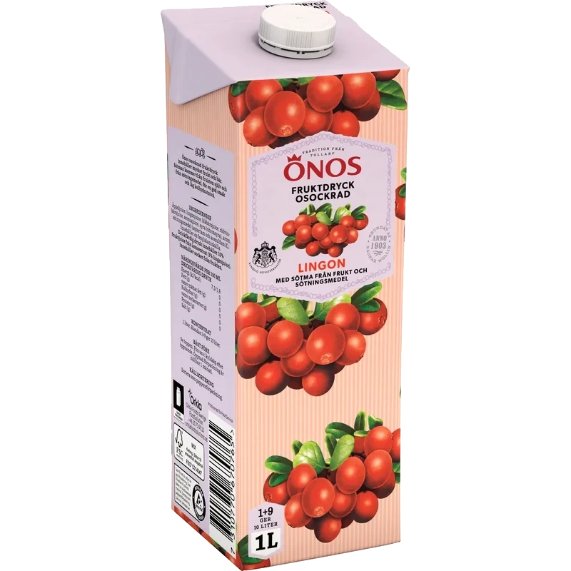 Lingon osockrad
