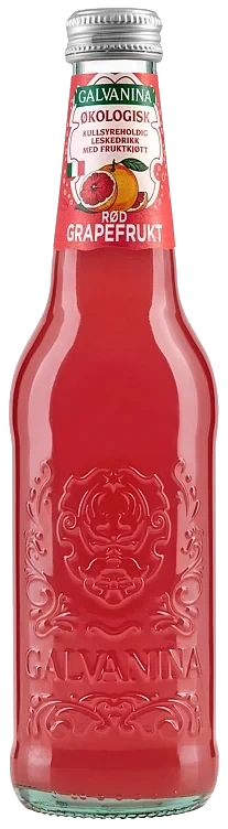 Rød grapefruktdrikk økol.   12x355 ml