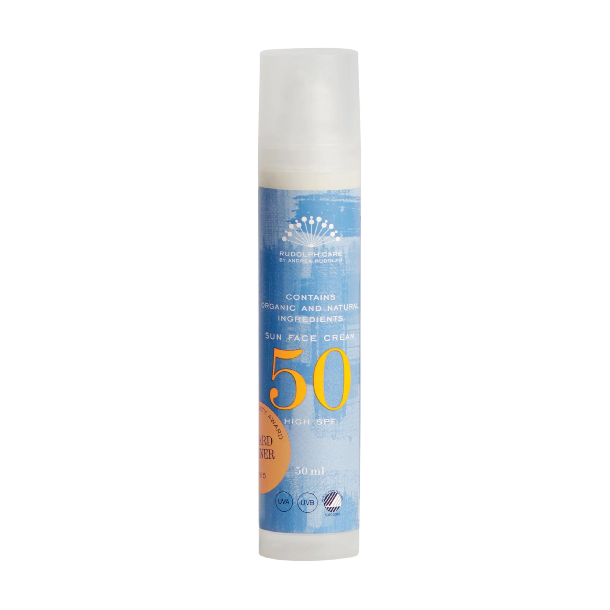 Rudolph Care Sun Face Cream SPF 50, 50 ml