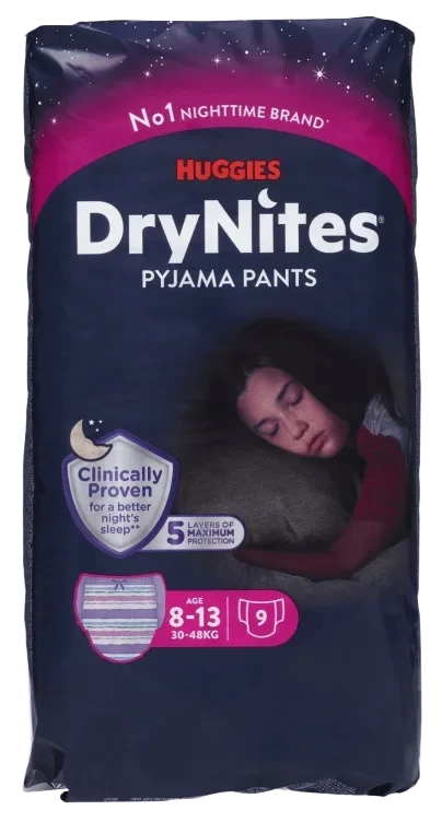 Huggies Drynites Large Girl 27/57 9stk