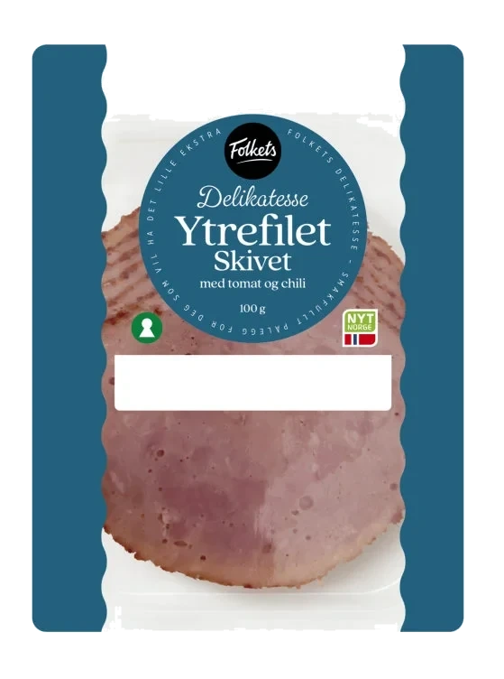 Svin Ytrefilet Tomat&chili 100g Folkets
