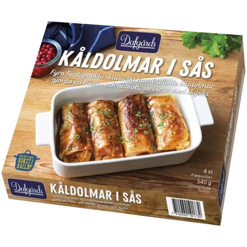 Kåldolmar i Sås/stekta Frysta/ 4-pack
