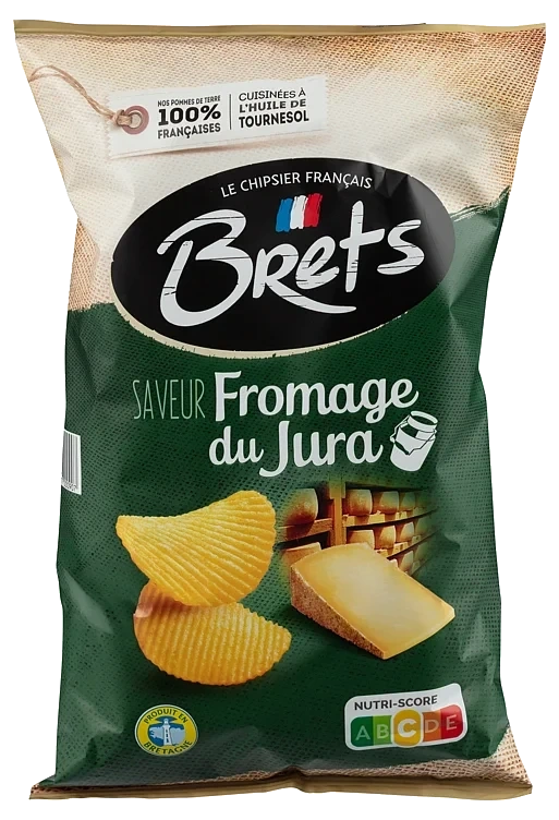 Potetchips m/ comte  125g