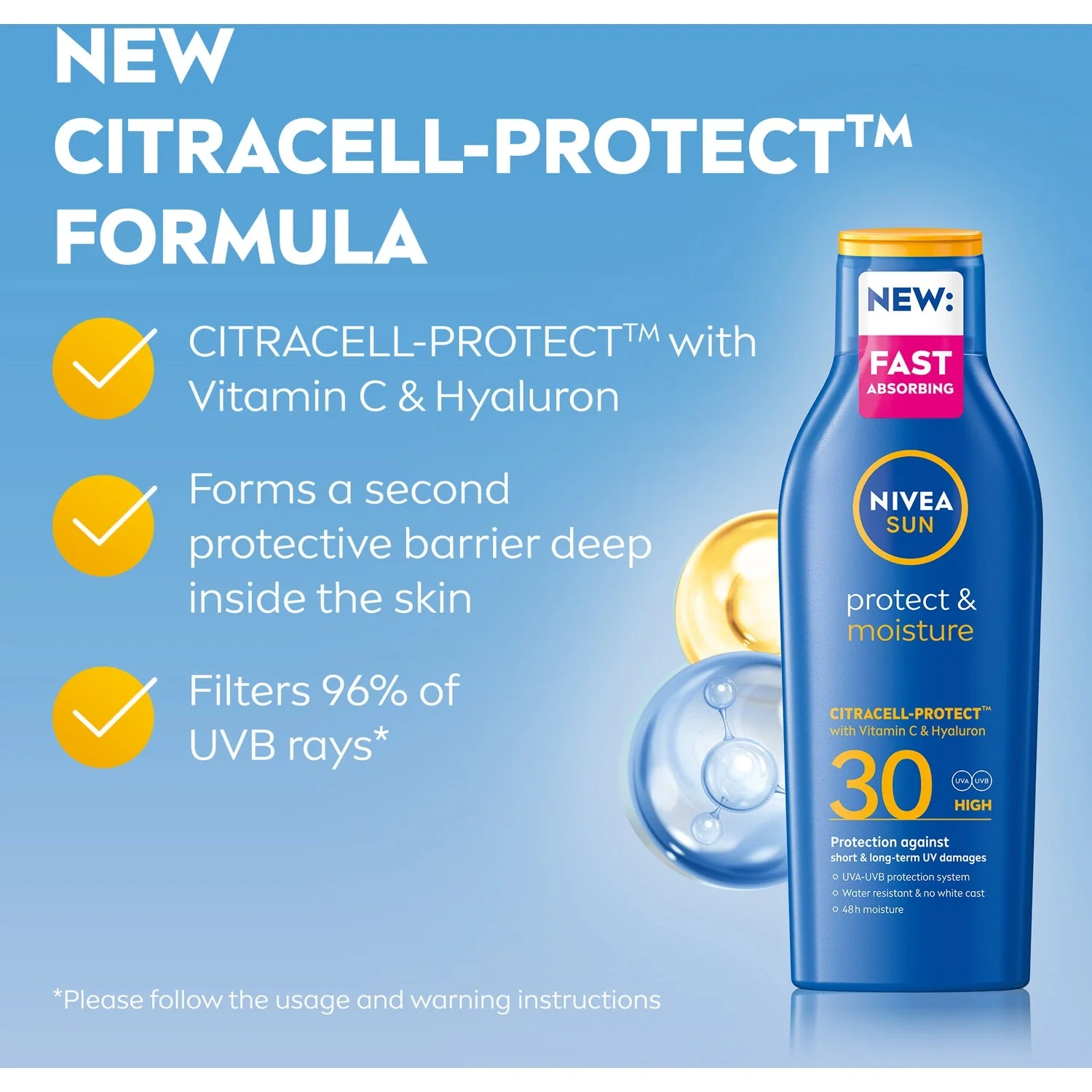 Solkräm Protect & Moisture Spf 30