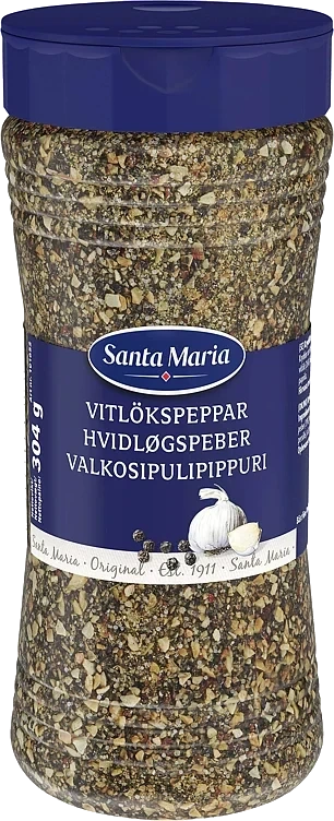 Hvitløkspepper 304g