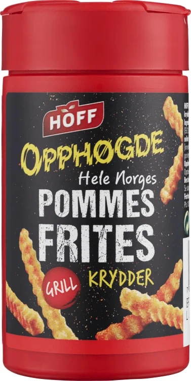 Pommes Frites Krydder 130g boks Hoff