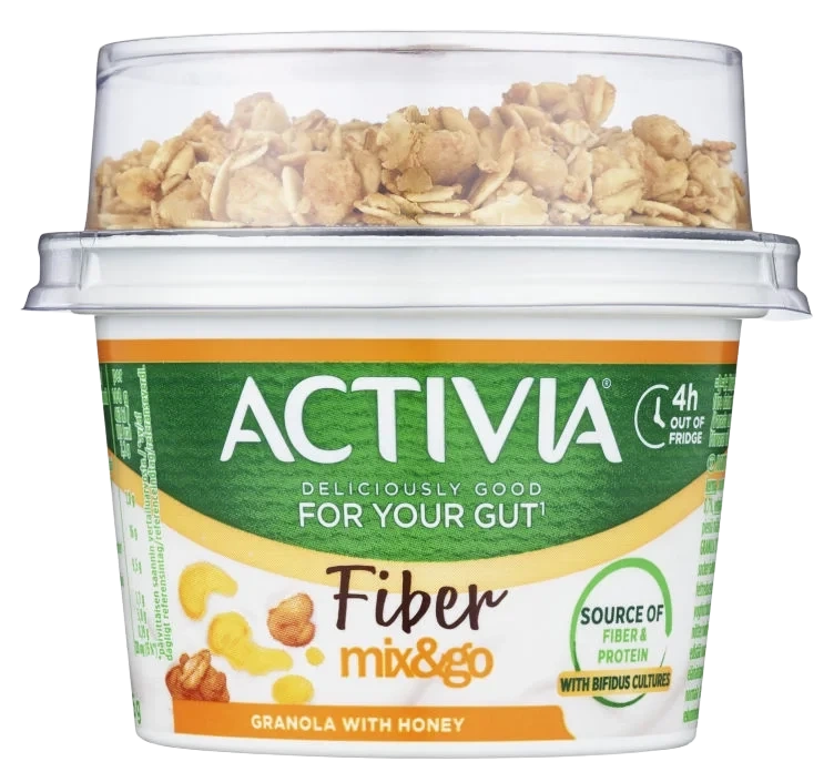 Activia Yoghurt m/Honning Granola Mix&Go 165g