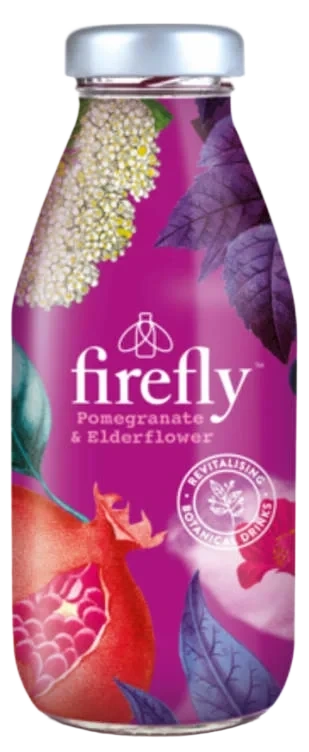 Granateple og Hylleblomst 330ml Firefly