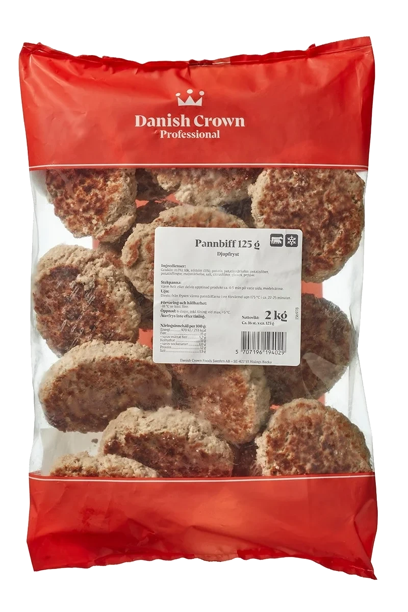 Pannbiff, 125 g