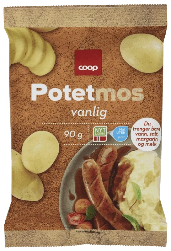 Coop Potetmos Vanlig 90g