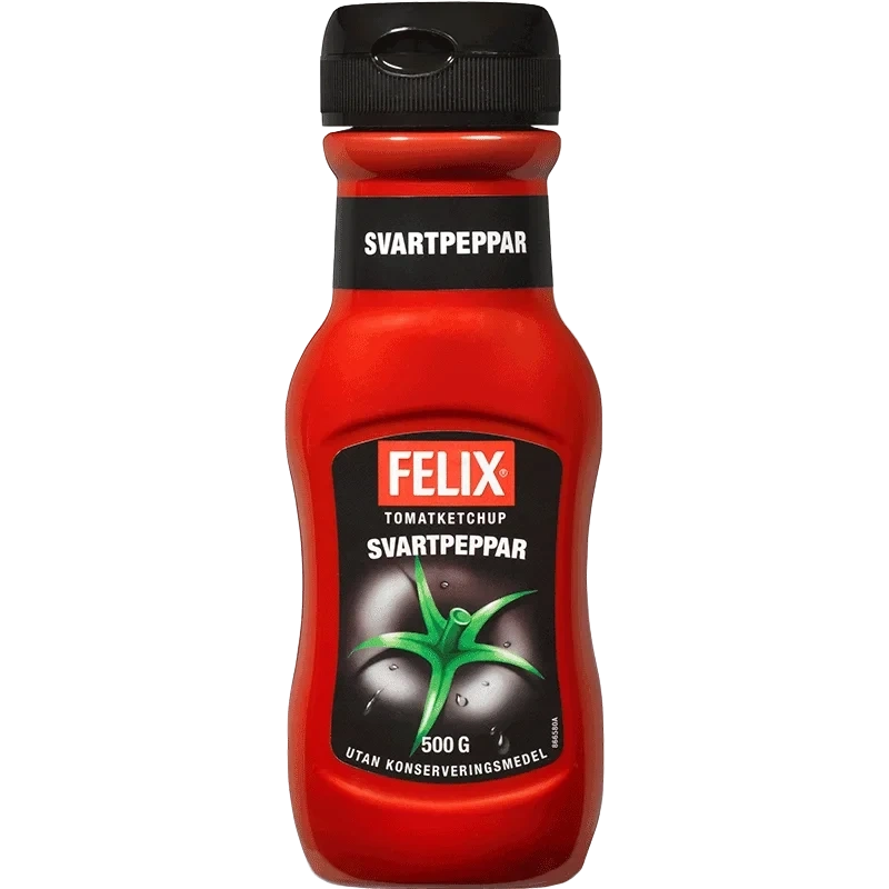 Ketchup svartpeppa