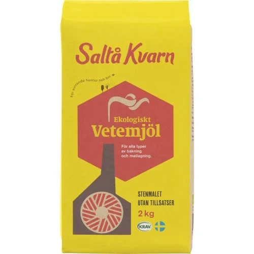 Saltå Kvarn Hvetemel Siktet 2kg Øko