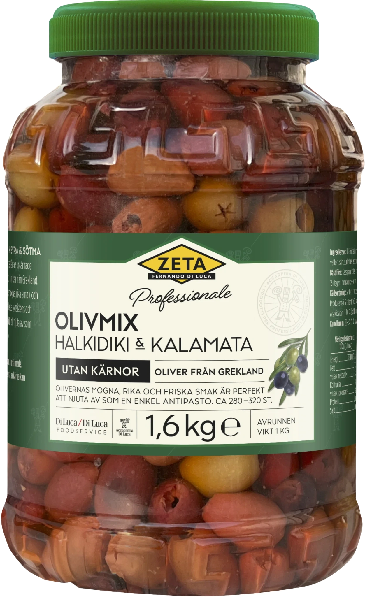 Olivmix grekisk urkärnad