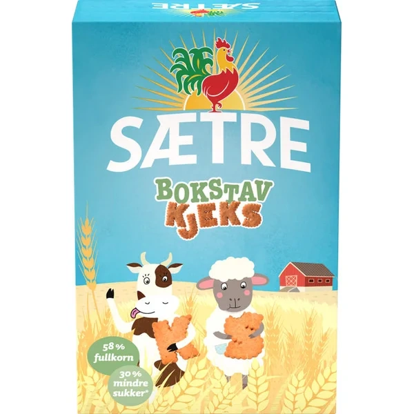 Bokstavkjeks Orginal 175g