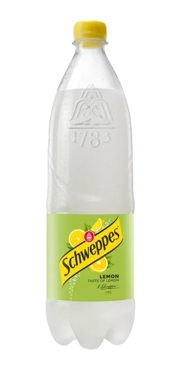 Lemon 1l flaske Schweppes