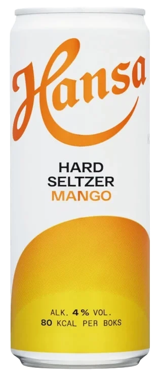 Hansa Hard Seltzer Mango 0,33l boks