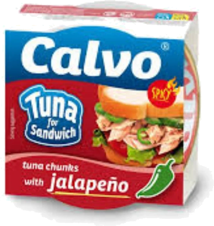 Calvo Jalapeño i Solsikkeolje 142g