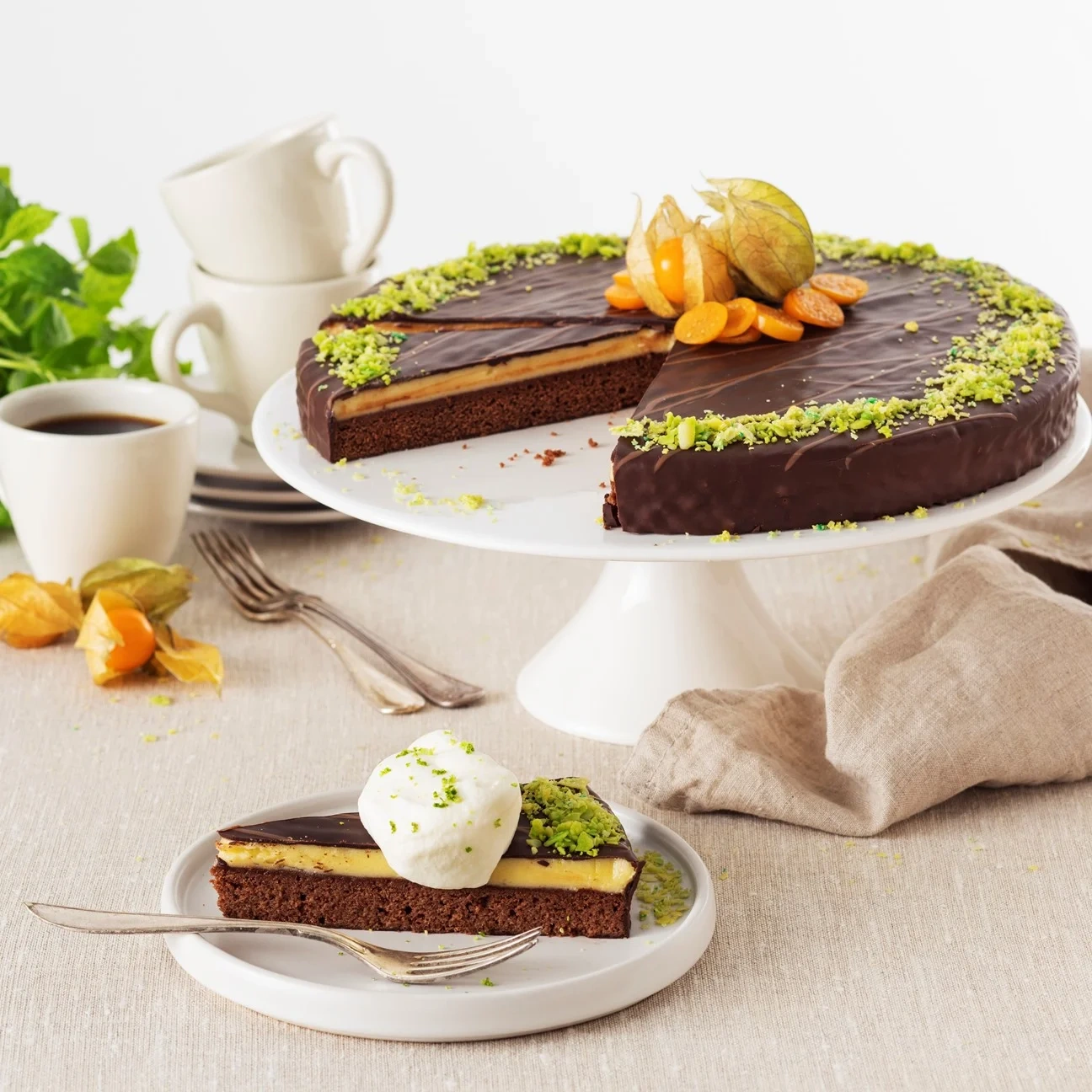 Fransk Chokladtårta