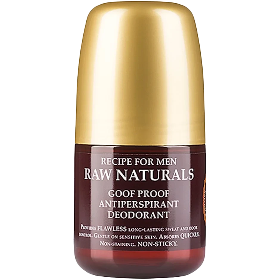 Raw Naturals by Recipe for Men Goof Proof Antiperspirant Deodorant
