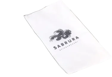 Sabrura Servietter 2-lag 40x40, 1/8 Brett, 1400 stk