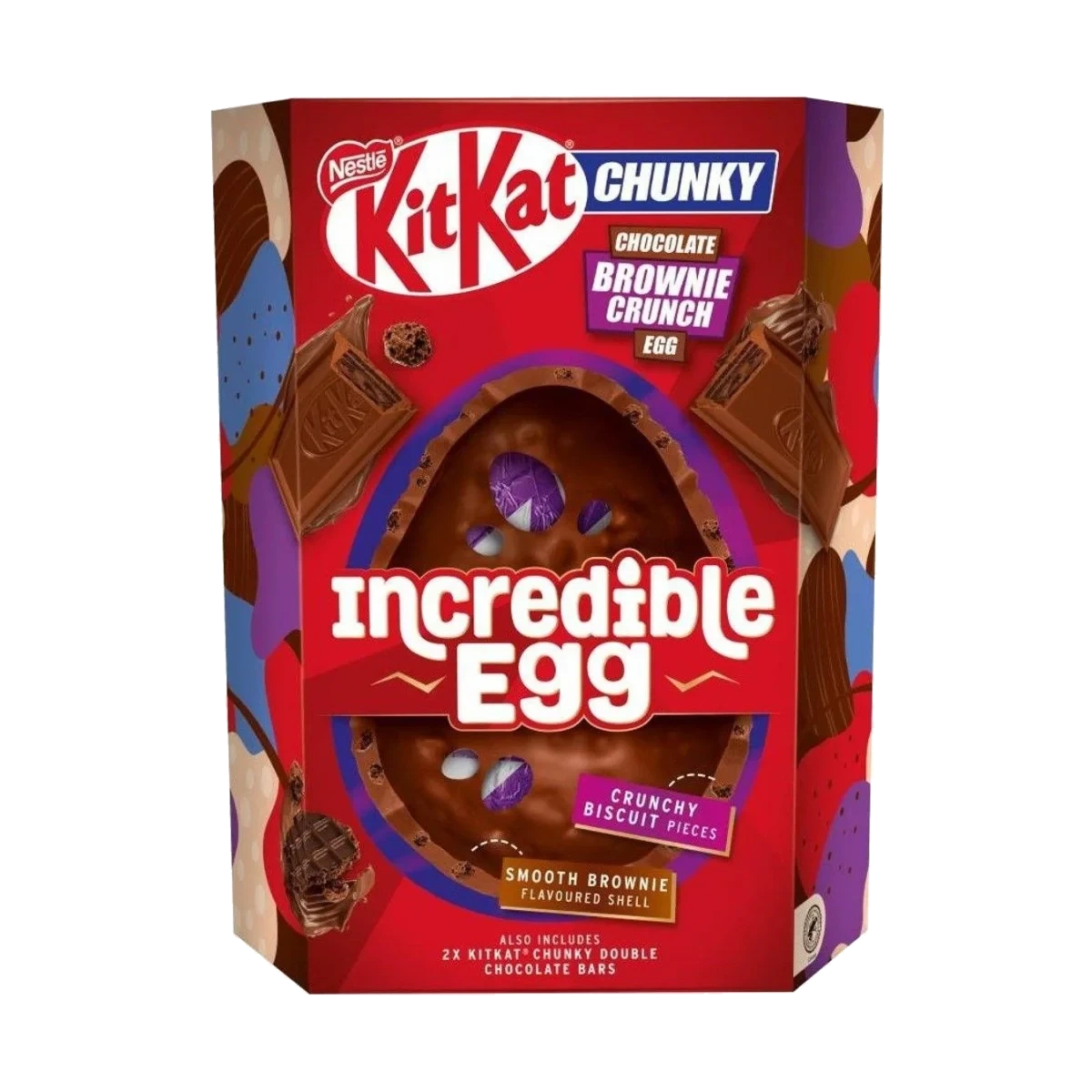 Double Chocolate Brownie Incredible Egg 384 g