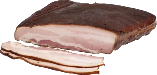 Baconsida rökt
