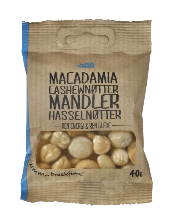 Nøttemix Blå 40g The Nuts Company