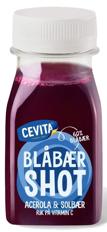 Blåbærshot 100ml Cevita