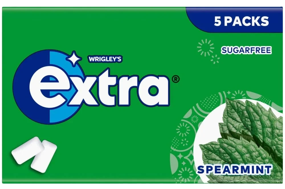 Extra Spearmint Sukkerfri 5 stk, 70 g